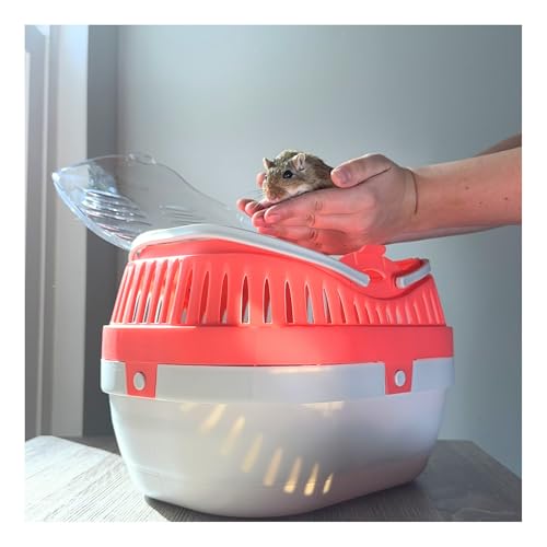 trixie pico transport crate small pet carrier portable travel carrier for small pets hamsters guinea pig lizards