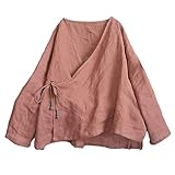 Chemise légère décontractée pour femme, vous pouvez facilement obtenir un joli look en l'associant avec un jean, un short et un legging.