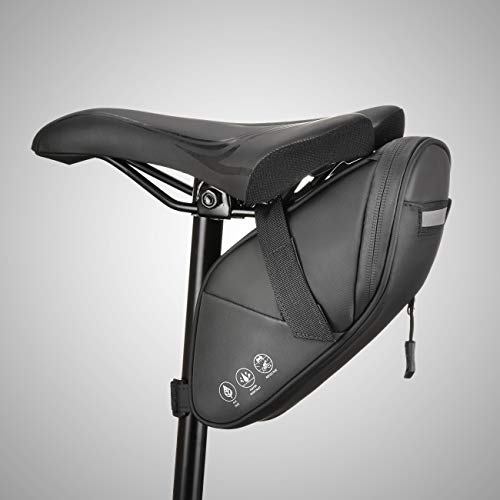 CCKOLE Fahrrad Satteltaschen fahrradsatteltasche mit reflektierender, Fahrradtasche Hecktasche Wasserdicht, Sitz Multifunktionale Tasche reißfeste, MTB Rennrad Tasche Oberrohrtasche