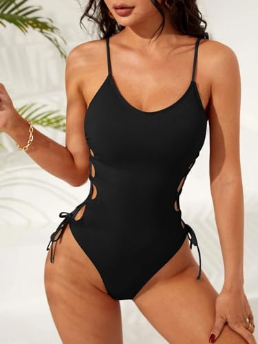 Narecte One Piece Swimsuit Women Bathing Suit Sexy High Cut Women's One-Piece Swimsuits Monokini One Piece Bathing Suit4
