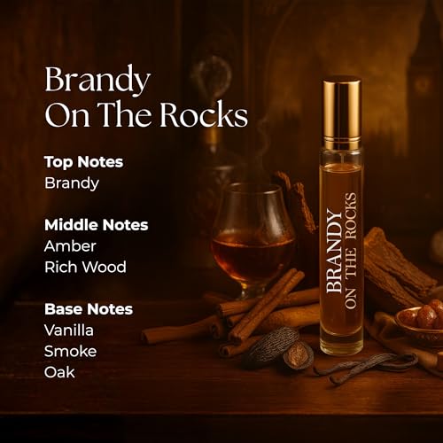 Image of Paradyse Perfumes Brandy on the Rocks | Unisex Eau de Parfum | Boozy Floral & Woody Scent | Long-Lasting Night Out Fragrance | Suitable for Every Occasion | 10 ML