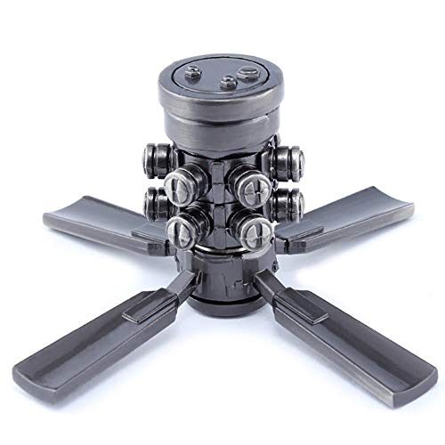 Télécharger PPITVEQ Finger Spinner Tuer Le Temps en Alliage de Zinc Modèle Jeu Main Spinner Décompression anxi livre En ligne