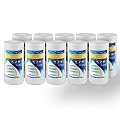 Ronaqua 10" x 4.5" Big Sediment Replacement Water Filter Cartridge, 1 Micron, NSF Certified, for Whole House, Compatible with RFC-BBSA, W15-PR, WFHD13001B, GXWH35F, HF45-10BLBK10PR and AP817, 10 Pack