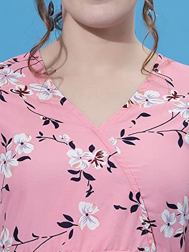 Image of OOMPH! Women's Crepe A-Line Mini Dress Pack of 1