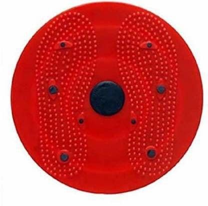 Owlix Health Care India Big Disc Tummy Trimmer Twister Power Mat Ab Exerciser Ab Exerciser (Red)-picture-29