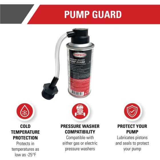 88266 Pump Guard Pump Saver Antifreeze and Lubricant 4 Ounce Can for Simpson