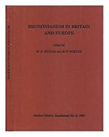 Brunonianism in Britain and Europe 0854840753 Book Cover