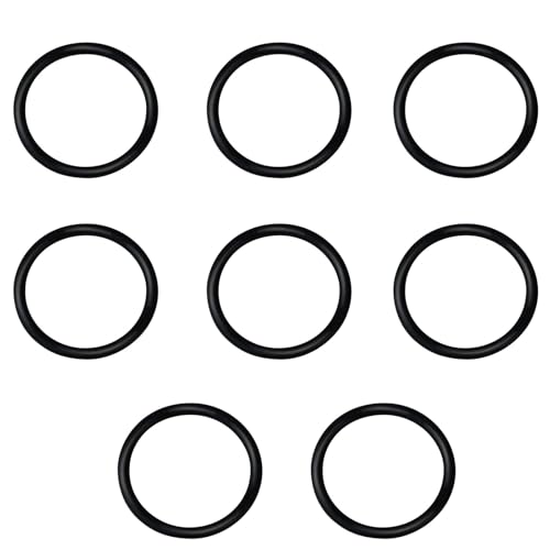 Pool O Ring Dichtung Ersatzteil 10134, 4/8 Stück Gummi Dichtringe für 1-1/4“ Schlauchanschluss O-Ringe Dichtungen Ersatzteil Pool Zubehör für Pool Dichtungen 330, 530, 1000 GPH Filterpumpen (8pcs)
