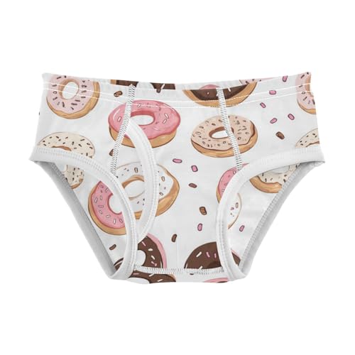 Wusikd Cute Doughnuts Boys' Underwear Cotton Boys Briefs Soft Toddler Underwear 2T