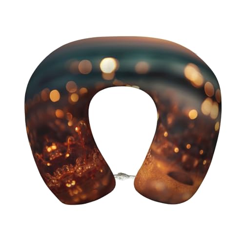 Almohada cuello en U espuma viscoelástica tamaño único miniatura 1