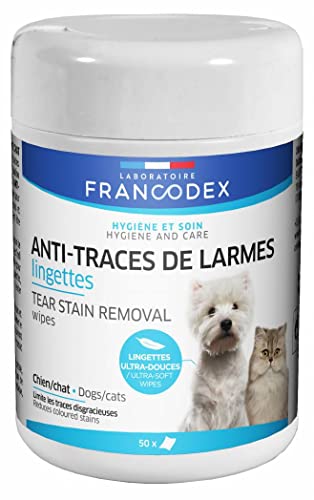 Francodex - lingettes Traces de Larmes x50 Cover