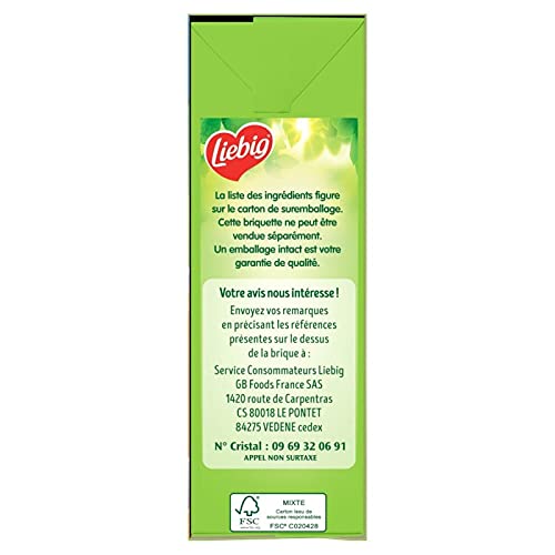LIEBIG - Pursoup Velouté De Potiron À La Crème Fraiche Briques 600Ml - Lot De 4 - Offre Special