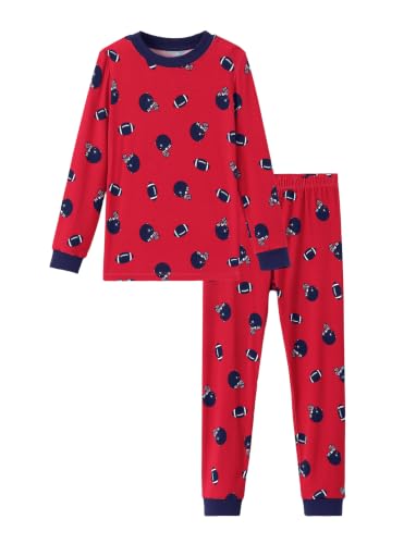Image of PATPAT Toddler & Kids Pajama Sets with Bamboo Viscose, Snug Fit Pjs for Girls, All-Season Comfort Sleepwear, Ages 2-12 Years