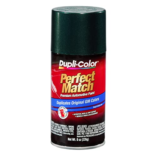 Image of Dupli-Color Perfect Match Premium Automotive Paint, Medium Green Pearl (M), 8 oz
