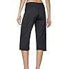Champion Everyday Cotton, Women’s Drawstring Cropped Sweatpants, Capri Pants, 18", Black, XX-Large