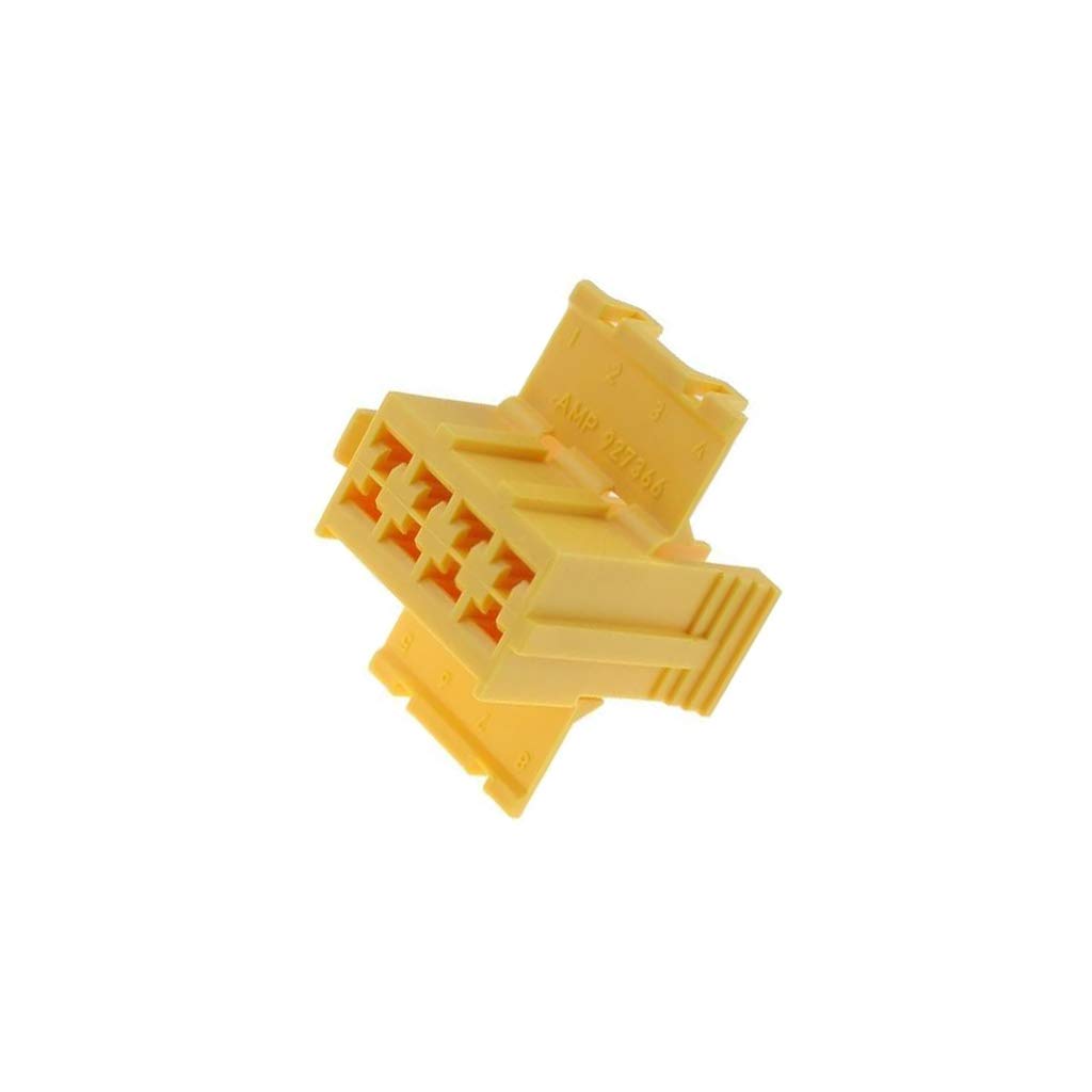 Receptacle Housing, 8Pos, Pa, Yellow - 927366-1