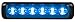 Federal Signal MPS600U-BB MicroPulseUltra, Surface Mount, Clear Lens, 6 Blue LEDs