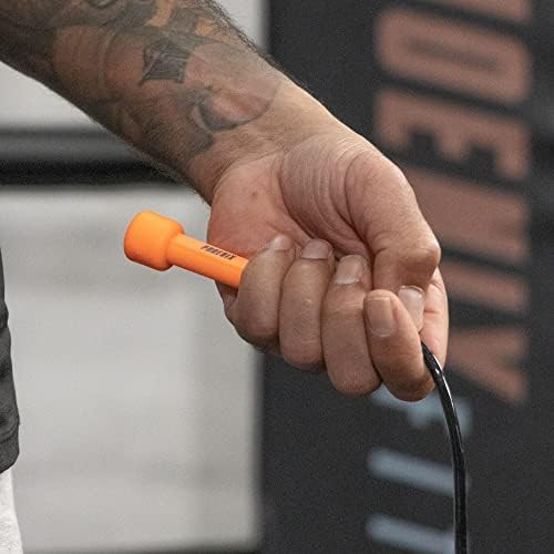Phoenix Fitness Speed Skipping Rope - Lightweight Jump Rope - Jumping Tangle Rope - Speed Rope for Fat Burning, Fat Loss, Conditioning, Interval Training, Boxing, Crossfit and MMA
