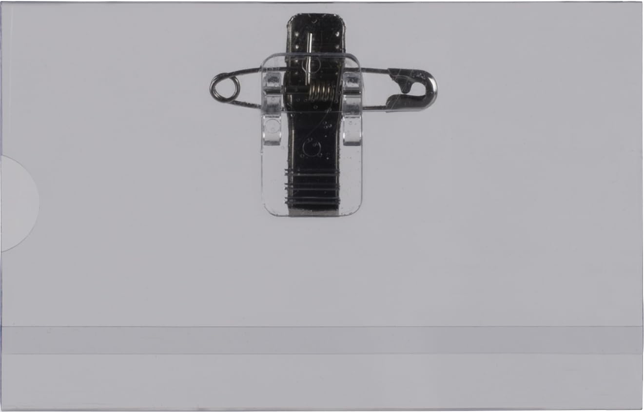 Pavo Targhette per il nome 50 pz Spilla ondulata 57 x 91 mm