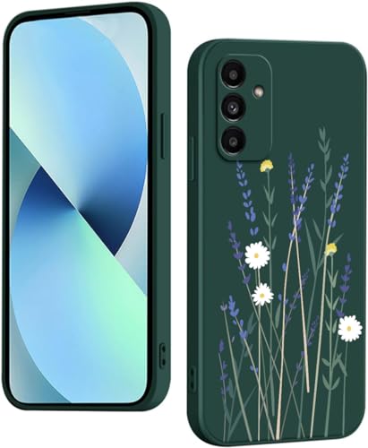 WOKEZ Blommigt Telefonfodral till Samsung Galaxy A35 5G - Ultratunt Silikon