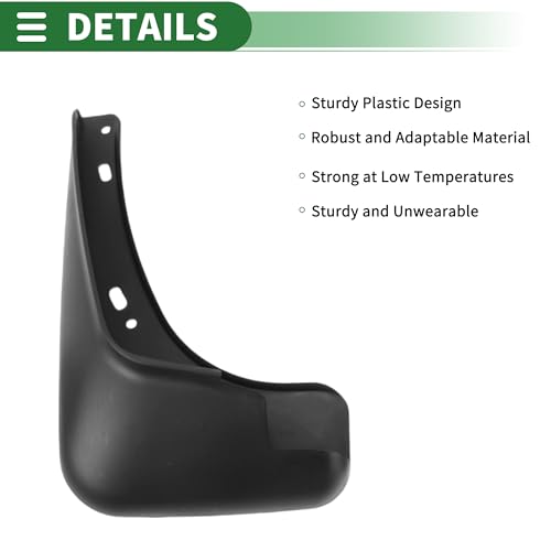 Image of Motoforti Mud Flaps Splash Guards Mud Guards for Chevrolet Malibu 2012-2015 W /Mount Accessories