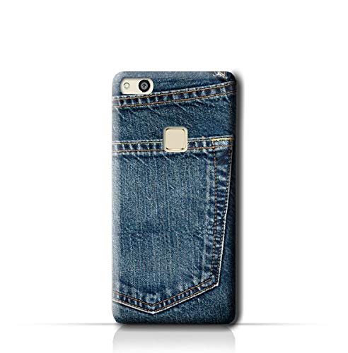 AMC Design Huawei P10 Lite Jeans Pocket Pattern Case - Blue