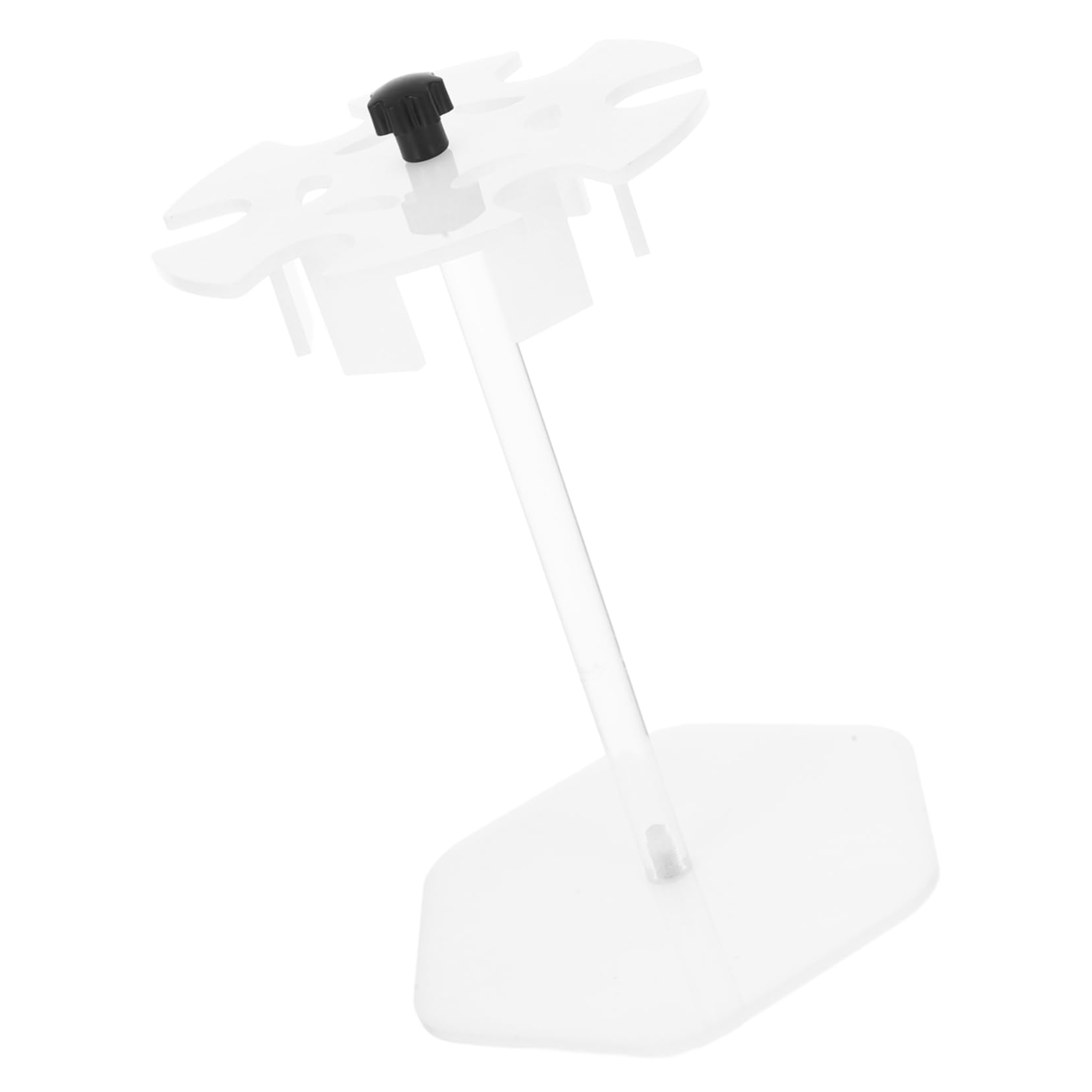 FUNOMOCYA Experiment Rack for Lab Pipettes Acrylic Holder Stand Round Bracket Space-Saving