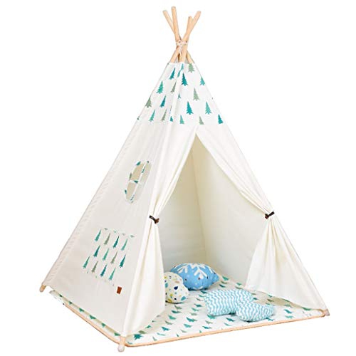 Children's Tent, Indoor Game House Boy Foldable Easy to Clean Reading Corner Girl Portable (Color : A)