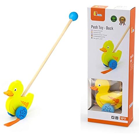 Viga Toys - 50961 - Push Toy - Duck Cover