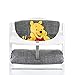 Hauck Highchairpad Deluxe Funda Trona, Compatible con Trona Evolutiva Hauck Alpha y Beta Plus, 2 Piezas, Cojin Bebe, Fácil colocación, Acolchado suave, 45x24x2 cm, Pooh, Gris