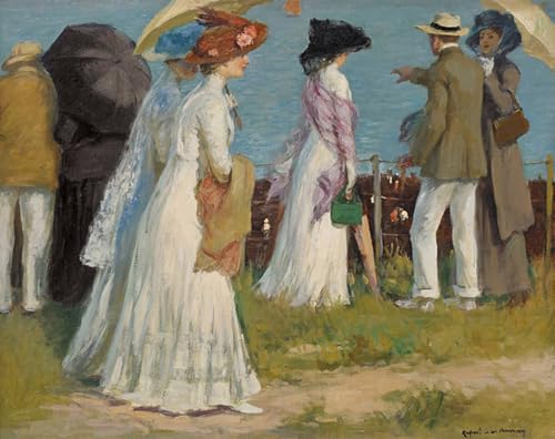Décoration salon 60x90cm : achetez la toile abstraite le chemin de la falaise Rupert Charles Wulsten