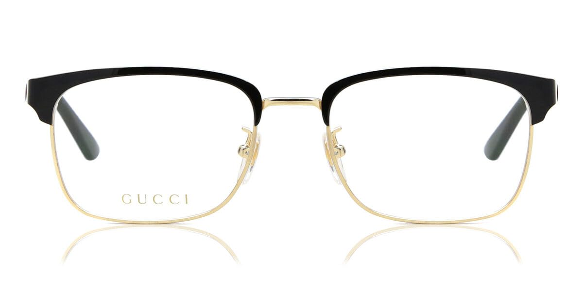 GG 0934OA 001 Green Metal Rectangle Eyeglasses 54mm