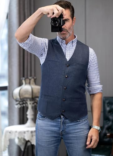 Listado de Chalecos para Hombre los 10 mejores. 6 Chalecos para Hombre marca Ceehuteey (3)