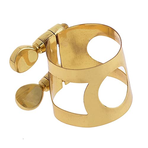 Saxophone Parts Professional Alto Saxophone Sax Mouthpiece Ligature Metal Clip Fastener