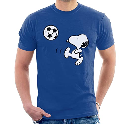 T-shirt Snoopy The Striker Peanuts en coton col rond pour homme