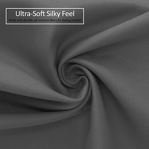 Nestl NB-PLSHM-S-GRY-FBA Soft Pillow Shams Set Of 2 - Double Brushed Microfiber Pillow Covers - Hotel Style Premium Bed Pillow Cases thumb #4