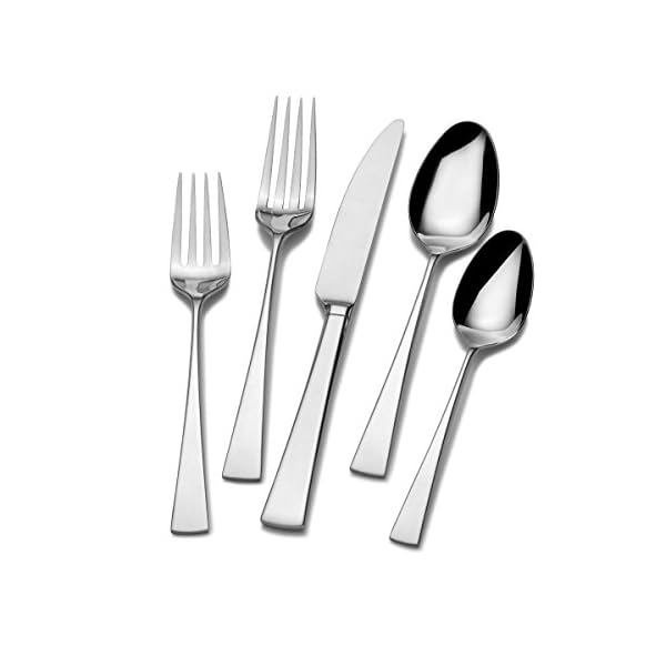 Mikasa 5100238 Lucia 20-Piece 18/10 Stainless Steel Flatware Set , Service for 4 Mikasa 5100238 Lucia 20-Piece 18/10 Stainless Steel Flatware Set , Service for 4