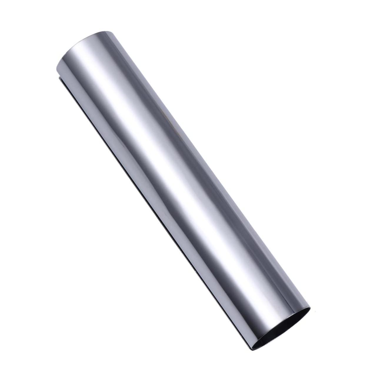 HOLIDYOYO 6 Pack Stainless Steel Croissant Solenoid Molds Reusable Baking Tubular Shaped Pastry Forms for Desserts