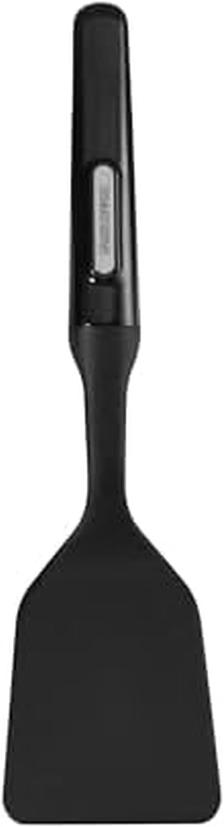 Professional Heat Resistant Nylon Short Turner-Safe for Non-Stick Cookware, One Size, Black