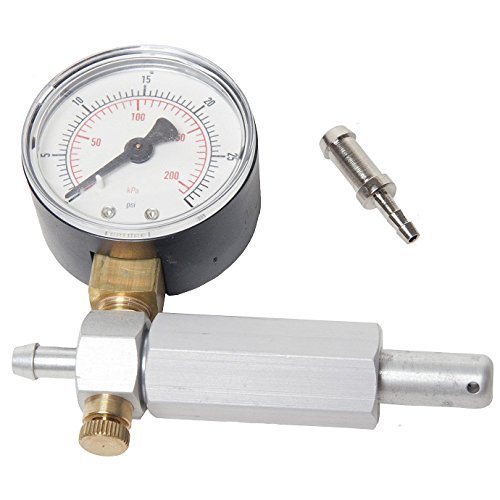 RA Vergaser / Kurbelgehäuse Manometer Leckdetektor bis 30 PSI mit Kunststoffbox