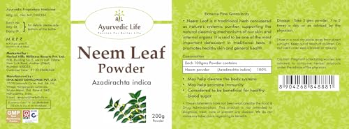 Image of Ayurvedic Life Neem powder Neem Leaves Powder - 200 gms