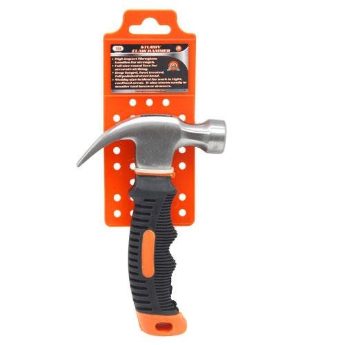 IIT 32381 Stubby Hammer w/Magnetic Nail Holder - 12 Oz,