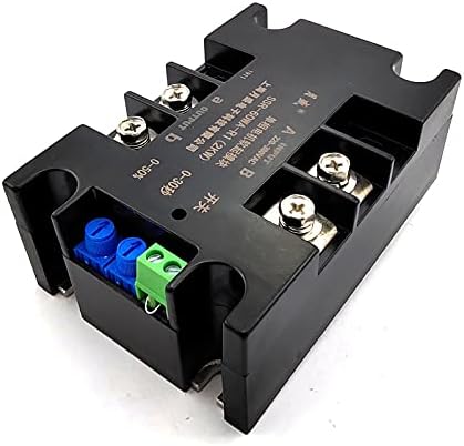 220V Single-Phase Motor Soft Starter Module controller2KW4KW6KW8KW Motor Online Soft Starting Fan Pump Pressure Reducer Conveyor (Color : SSR 100WA R2(4KW))