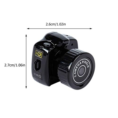 SOLUSTRE Mini Home Security Camera Indoor Pet Monitor Audio Motion Sound Detection For Baby Elderly Pet - Image 3