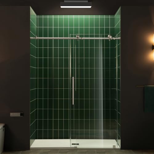 10 Best Energy-Efficient Shower Door Systems for a More Comfortable Bathroom in 2026 10 WOODBRIDGE 80-Inch Sliding Shower Door