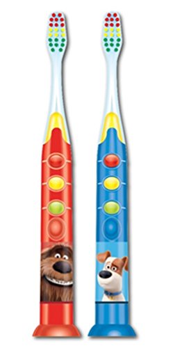 Firefly Secret Life of Pets Ready Go Light-up Kids Toothbrush, Soft, 1-Count