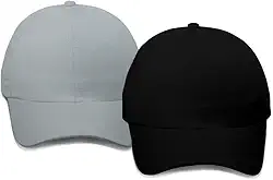 Kit 2 Bonés Liso Básico Resina Aba Curva Snapback Regulável