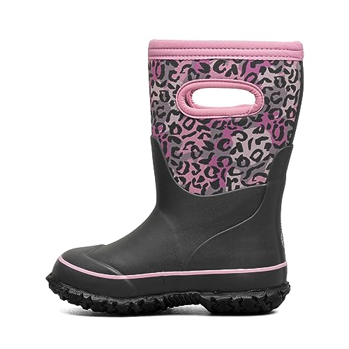 Image of BOGS Grasp Kids Waterproof Rain Boots, Insulated Winter Snow Boots | Winter Boots, for Rain, Snow & Mud with Easy Pull-On Handles for Toddlers, Boys & Girls, All-Weather Protection