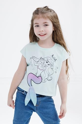 Disney Princess Ariel Girls T-Shirt Toddler to Big Kid Sizes (2T - 10-12)2