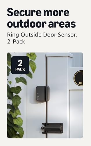 Image of Ring Sensors: Outside Door Sensor (Newest Model) 2-pack - Instant notifications, on Amazon Sidewalk, Pro Monitoring (sold separately)